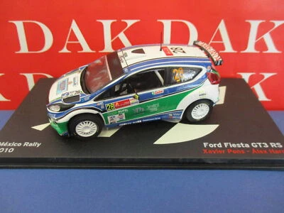 Die cast 1/43 Modellino Auto Ford Fiesta GT3 RS Rally Mexico 2010 X. Pons - Immagine 1 di 4