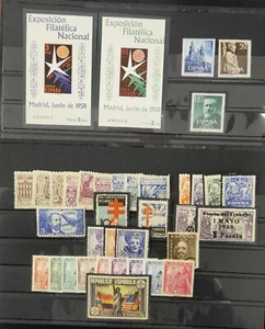 ESPAÑA. LOTE DE SERIES COMPLETA PRIMER Y SEGUNDO CENTENARIO. CATALOGO 190 € - Picture 1 of 1