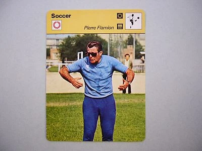 1977 1977/79 SPORTSCASTER SOCCER FOOTBALL PHOTO PIERRE FLAMION FRANCE NICE!! - Image 1 of 2