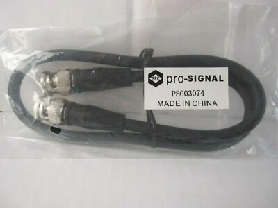 BNC Male To BNC Male 50cm CCTV Video Coaxial Cable RG59 50 cm 75Ohm UK Free Post - Image 1 of 4