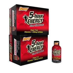 5-hour ENERGY Regular and Extra Strength Energy Shot | 1.93 oz. | 24 Count | - Picture 1 of 7
