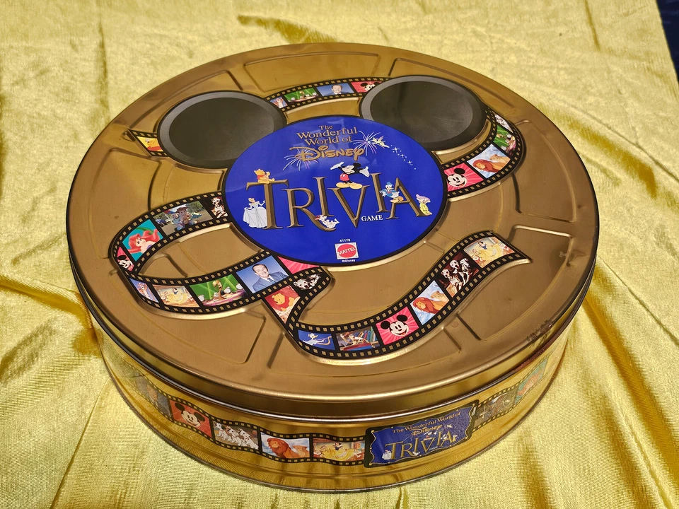The Wonderful World of Disney Trivia Game 1997 Mattel All Present - Image 1 of 4