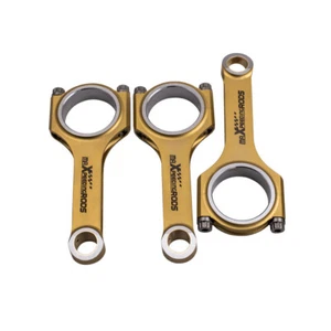 Titanizing Connecting Rods for BMW B38A15M0 / B38B15M0 1.5T 3 cylinder 5.835" - Picture 1 of 10