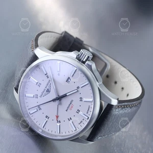 Bauhaus Aviation Automatik  2868-5 Titan GMT Cal.9075 mit Leuchtzifferblatt - Bild 1 von 4