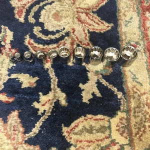 Vintage Craftsman USA & Evolv & Thorson SAE Socket Lot – 10 pcs – 7/32” to 7/8” - Bild 1 von 6