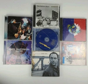 Lot Of 7 Dave Matthews Band CDs- Crash Devil Listener Table Busted *POLISHED* - Picture 1 of 5