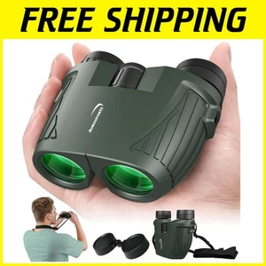 Lightweight 15x25 Binoculars for Outdoor Activities - Green - Picture 1 of 10