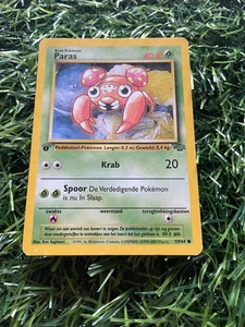 1st Edition Paras 59/64 Jungle Common Pokemon Card WOTC LP DUTCH - Bild 1 von 2