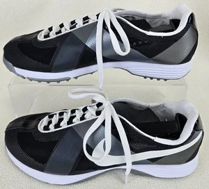 Scarpe da golf Nike da donna taglia 8,5 Hyperfuse Lunaron a rete estive leggere nere 483325-001 - Foto 1 di 9