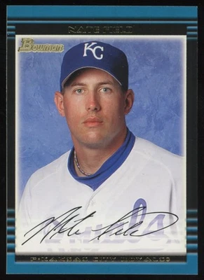 2002 Bowman Nate Field Rookie Kansas City Royals #251 - Image 1 of 2