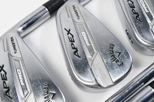 Callaway Apex Pro 21 Irons / 4-PW / X-Flex Project X IO 115 Steel Shafts - Picture 1 of 7