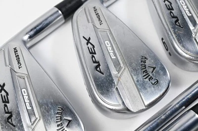 Callaway Apex Pro 21 Irons / 4-PW / X-Flex Project X IO 115 Steel Shafts - Image 1 of 4