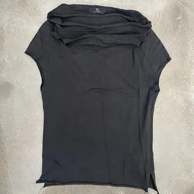 Top Y’S YOHJI YAMAMOTO negro sin mangas (VENDEDOR DE EE. UU.) Foto 1 de 4