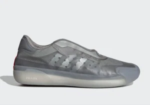 adidas x Prada Luna Rossa 21 Trainers Shoes Silver | FW1079 | UK Sizes 3.5 - 6 - Picture 1 of 7