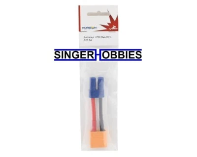 Dynamite DYNC0172 XT90 to EC5 Connector Adapter (XT90 Male to EC5 Female) HH - Image 1 of 2