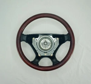 Mercedes sportline R129 R170 W124 W140 W202 W208 W210 wood steering wheel - Picture 1 of 10