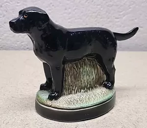 Gusseisen Flaschenöffner Scott Products schwarz Lab Labrador Retriever Hund Vintage - Bild 1 von 6