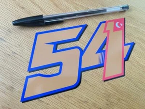 Toprak Razgatlıoğlu número de carrera 54 (mediano) - vendedor del Reino Unido - Imagen 1 de 1