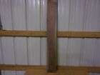 1 Pc Walnut Lumber Wood Kiln Dried Board 43 7/8"X 6"X 15/16"  946V Flat Clear