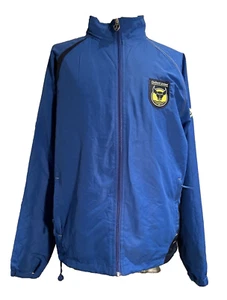 Oxford United Jacket Men's Size Medium Training Sports Yellow & Blue Long Sleeve - Picture 1 of 12