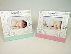 Baby Scan Photo Frame Announcement Cards With Stand Envelopes Gender Reveal B G