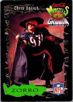 1994 Coca Cola Monsters of the Gridiron- Chris Zorich - Image 1 of 2