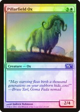Pillarfield Ox FOIL Magic 2013 / M13 NM White Common MAGIC MTG CARD ABUGames
