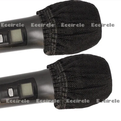 200 Piezas Cubierta de Micrófono Sanitario Desechable Karaoke Azul Yeti USB Micrófono No Tejido Foto 1 de 2