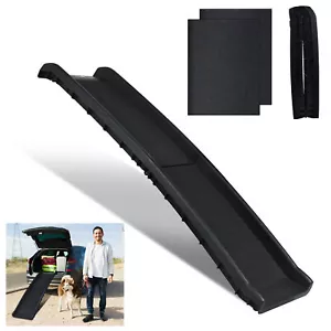 Auto PKW Hunderampe Einstieghilfe Anti Rutsch klappbar Schwarz 156 x 40 cm 90Kg - Bild 1 von 12