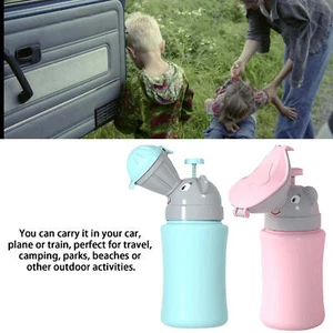 Children's Urinal Portable Urine Bottle For Kids Leak-proof Urgent Toilets - Picture 1 of 13