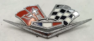 1962-1966 emblema Corvette Fender Emblema original GM # 3872930 3792000 - Imagen 1 de 7
