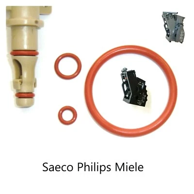 SAECO Philips Miele Dichtungssatz O-Ring Auslaufstutzen Support Kaffeevollautom