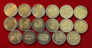 2 Euro 2006-2022 German Federal States, Complete Collection of Commemoratives - Picture 1 of 19