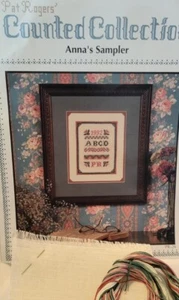 Kit Sampler Annas Punto de Cruz Contado Pat Rogers Colección Contada B28 - Imagen 1 de 8