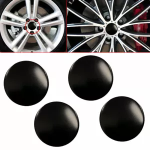 4pcs 2.2" DOME SHAPE Car Wheel Center Hub Cap Sticker Decal Car Accessories - Picture 1 of 12