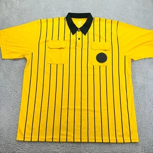 NEU Herren International Referee U.S. Soccer Federation S/S-2XL gelb schwarz - Bild 1 von 5