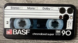 Retro Vintage - BASF Cassette Case For Apple iPhone 12 Pro - Picture 1 of 2