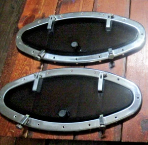 DONZI Boat 2 cabin oval shaped port hole windows 18" X 8" OVAL - Picture 1 of 12