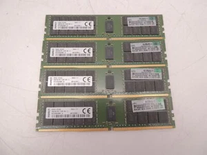 Matched Lot of 4 Kingston 16GB PC4-2133P HP21D4R5D4MBM DDR4 ECC REG Server RAM - Picture 1 of 3