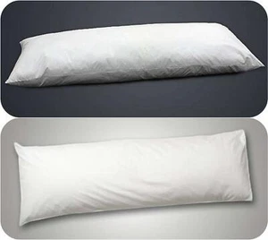 Soft BOLSTER Pillow Extra Long For Multiple Usage PolyCotton Maternity Pillow - Picture 1 of 5