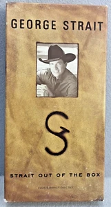 Coffret 4 disques CD George Strait Strait Out of the Box et livret MCA 1995 CIB - Photo 1/24