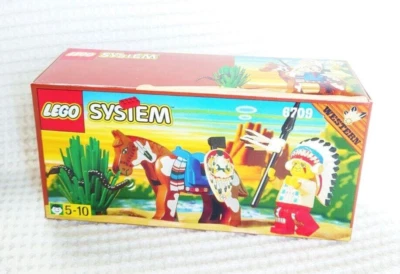 LEGO Wild West Tribal Chief 6709 in 1997 Vintage w/Box Used from Japan - Image 1 of 4