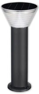 Solar Bodenleuchte LED Garten Lampe mit Dämmerungsschalter warmweiß 300 LM IP65 - Bild 1 von 5