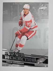 2023-24 Upper Deck Star Rookies Box Set #15 Simon Edvinsson Rookie Card RC QTY - Picture 1 of 2