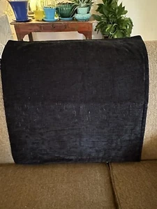 Dwell Studio Pillow Cover 20x20 Velvet Black Ebony Dec Throw Pillow NWOT - Picture 1 of 8