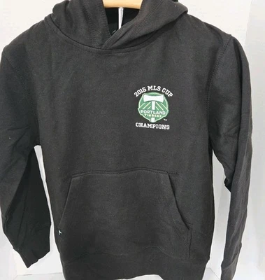 Antigua Men's Hoodie Size M Black Portland Timbers 2015 MLS Cup Champions - Image 1 of 4
