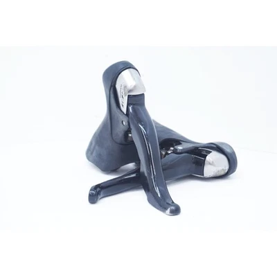 Shimano 105 ST-5700 STI Dual Levers 2x10 Shifters Left Right Set Black Road Bike - Image 1 of 4