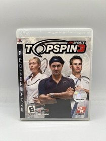 Top Spin 3 PS3 PlayStation 3 Complete CIB