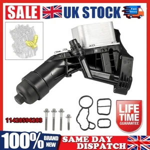 Oil Cooler Filter Housing For BMW 1 2 3 4 5 7 Series X3 X5 F11 F20 11428596283 - Picture 1 of 11