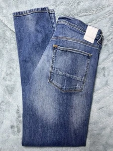 Jeans Sean John uomo 34x34 Essex classico slim invecchiato lavaggio medio preppy Y2K - Foto 1 di 17